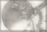 plum blossom and moon Hokusai (2)